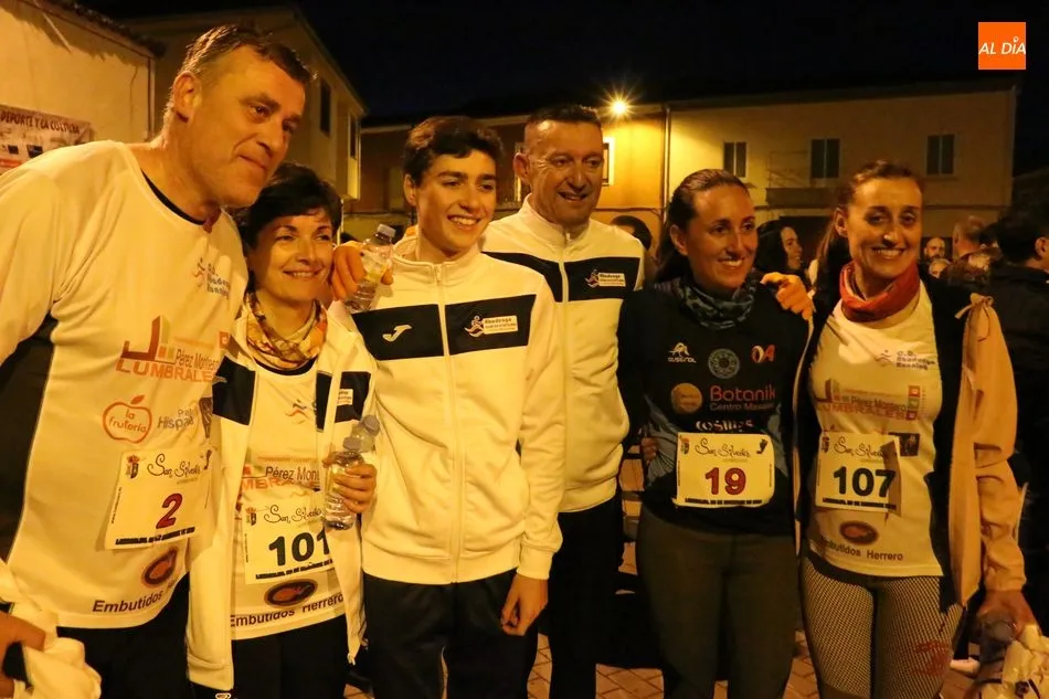 Foto 2 - H&eacute;ctor S&aacute;nchez y Mar&iacute;a Pierna se proclaman vencedores absolutos en la San Silvestre de Lumbrales ...