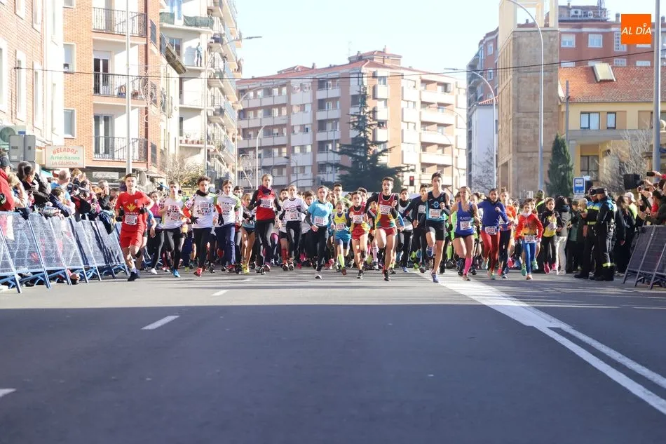 Foto 9 - Daniel L&oacute;pez y Julia Pe&ntilde;a vencen en la modalidad sub-16 de la San Silvestre Salmantina  
