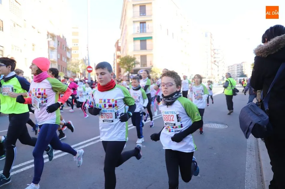 Foto 5 - Daniel L&oacute;pez y Julia Pe&ntilde;a vencen en la modalidad sub-16 de la San Silvestre Salmantina  
