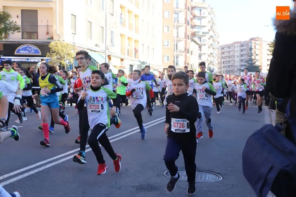 Foto 7 - Daniel L&oacute;pez y Julia Pe&ntilde;a vencen en la modalidad sub-16 de la San Silvestre Salmantina  