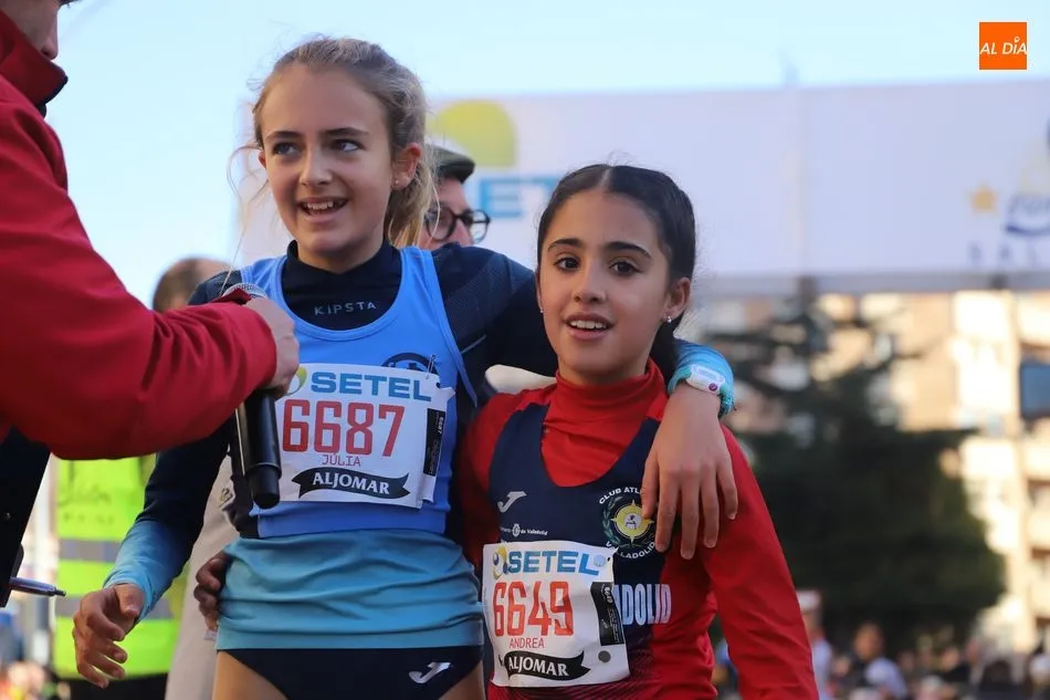 Foto 3 - Daniel L&oacute;pez y Julia Pe&ntilde;a vencen en la modalidad sub-16 de la San Silvestre Salmantina  
