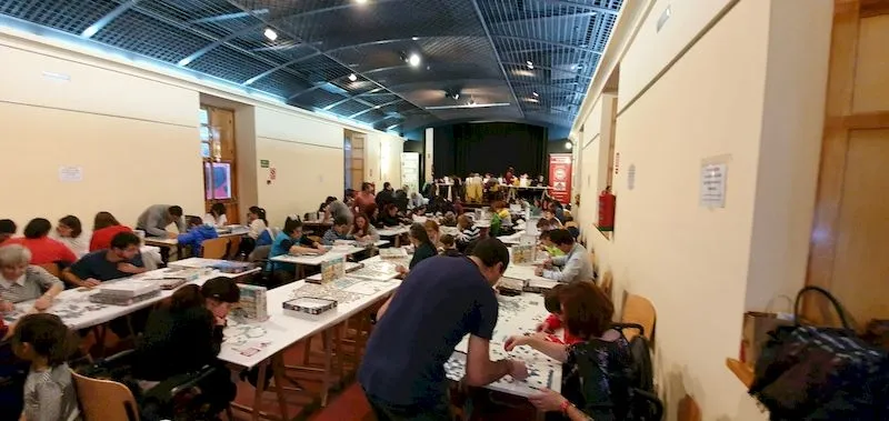 Participantes en el Concurso Nacional de Puzzles