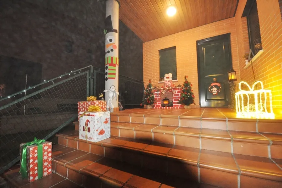 Casa de José María Hernández, de la calle Góngora, que se llevó el primer premio de este certamen