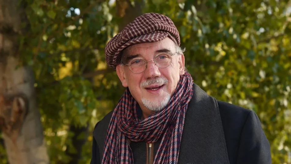 Agustín B. Sequeros, durante la entrevista. Fotos: Carmen Borrego