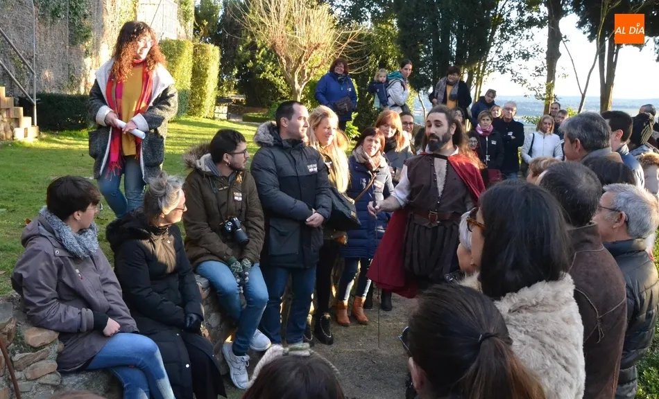 El Parador disfruta de la primera visita teatralizada de 2020  