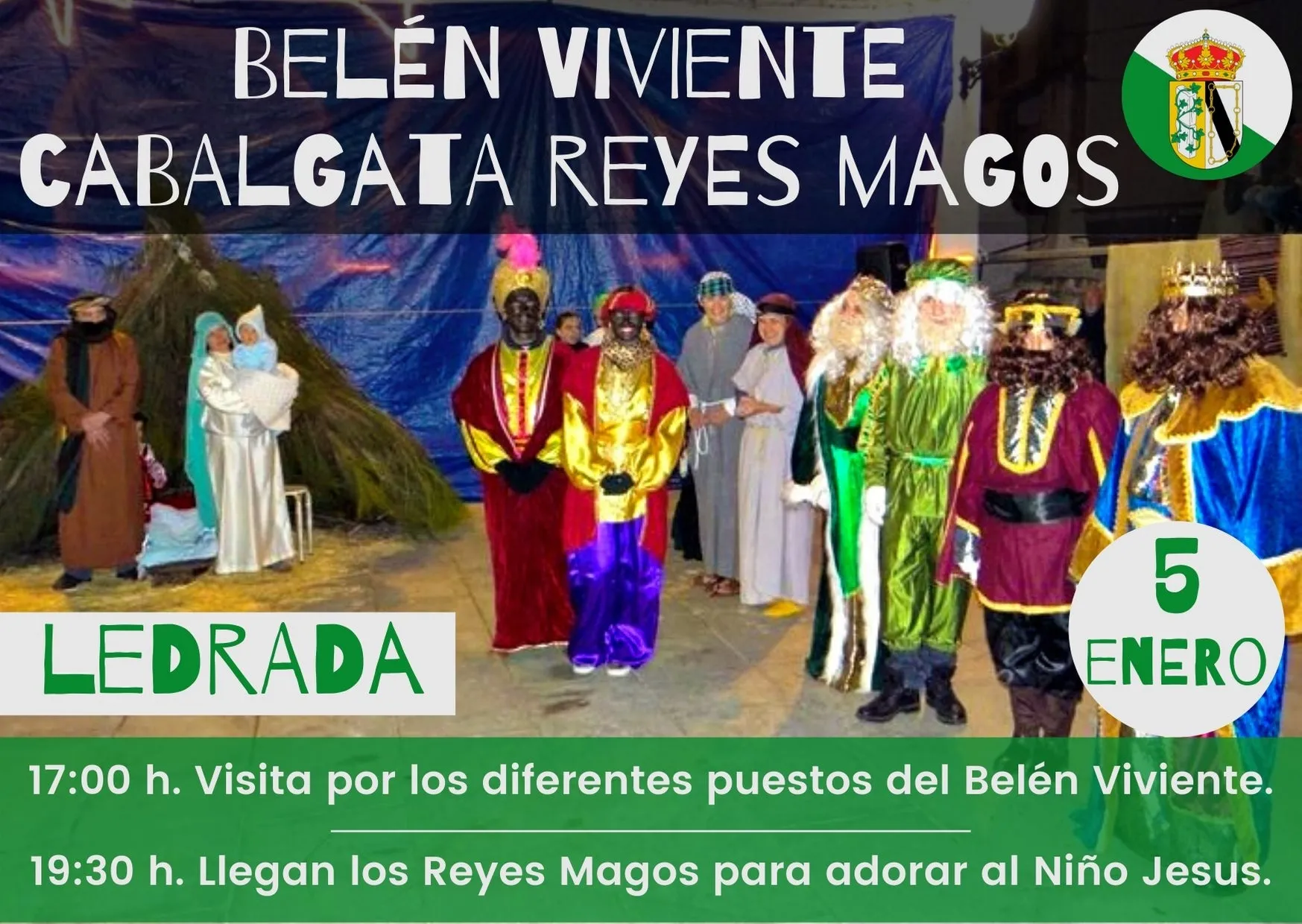 Foto 2 - Todo listo para la llegada de los Reyes Magos en Guijuelo y su comarca