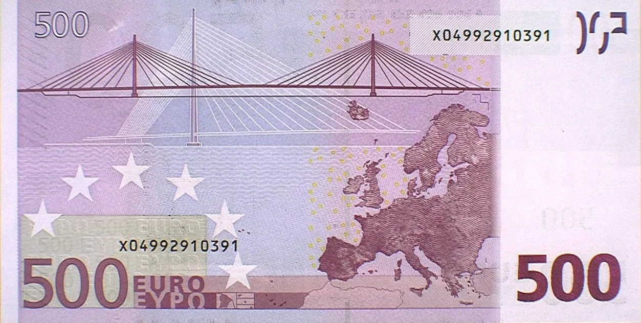 Un billete de 500 euros