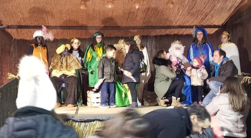 Foto 4 - Sancti-Sp&iacute;ritus se vuelca en la bienvenida a los Magos de Oriente