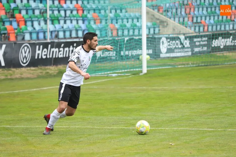 El Salamanca B logró la victoria frente al Mirandés B / Lydia González