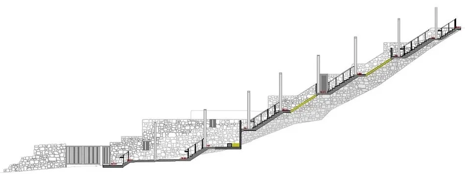 Foto 2 - Licitada la construcci&oacute;n de una nueva escalera de acceso al Cerro de San Vicente  
