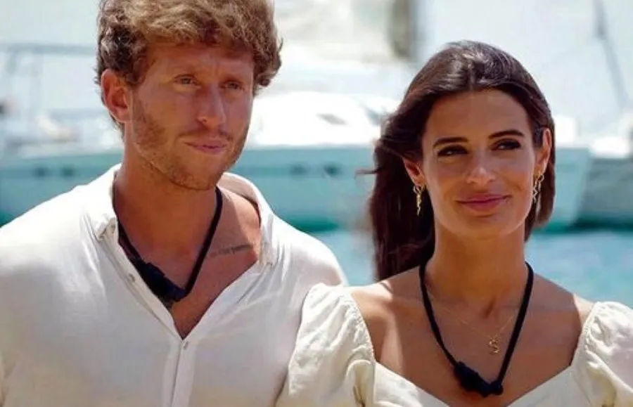 Gonzalo Montoya y Susana Molina en La isla de las tentaciones. Foto de La isla de las tentaciones