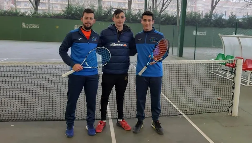 Oscar Martin, Mario Rodríguez y Carlos Sierra