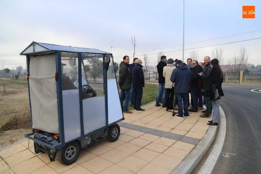 Foto 2 - Ingenier&iacute;a &lsquo;casera&rsquo; para evitar el fr&iacute;o en una silla de ruedas el&eacute;ctrica de Salamanca
