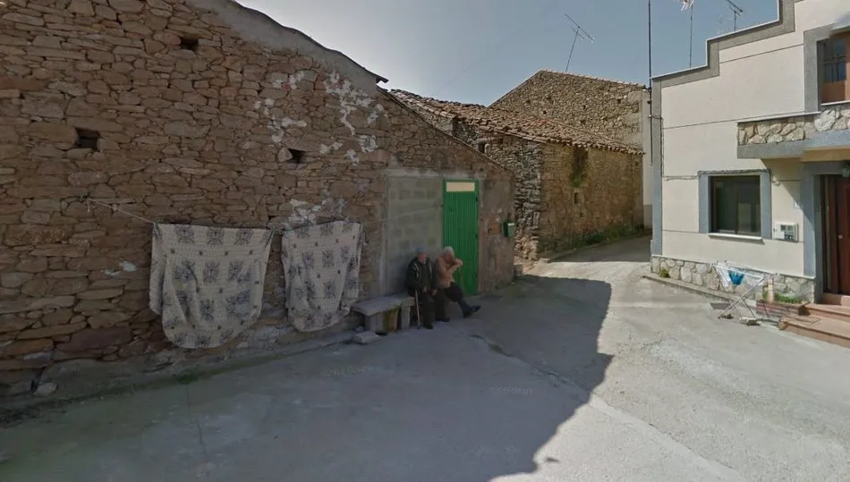 Además de la despoblación, otro grave problema es el envejecimiento, por encima del 48% / GOOGLE MAPS