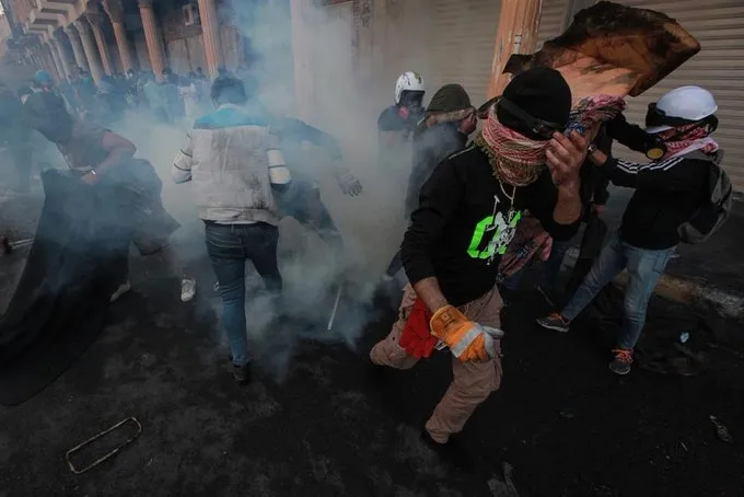 Un momento de tensión