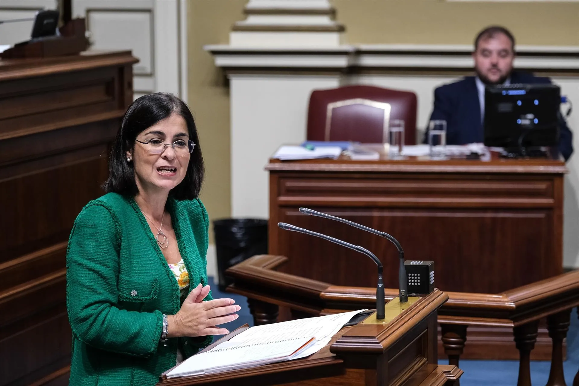 Carolina Darias, consejera de Economía, Conocimiento y Empleo del Gobierno de Canarias / Europa Press