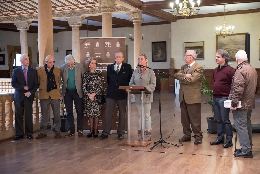 Foto 11 - &Aacute;ngel Luis Iglesias, la fuerza de la pintura en las paredes del Casino de Salamanca