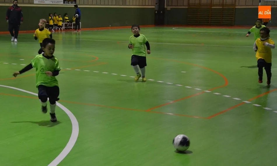 Foto 3 - La Liga de los m&aacute;s peques retoma su actividad tras las vacaciones navide&ntilde;as  
