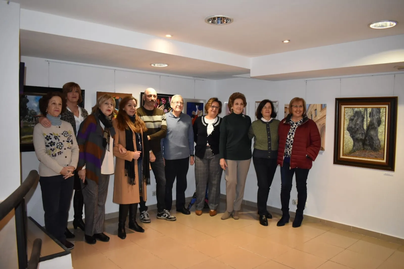 Inauguración del espacio artístico en la Librería Yuste