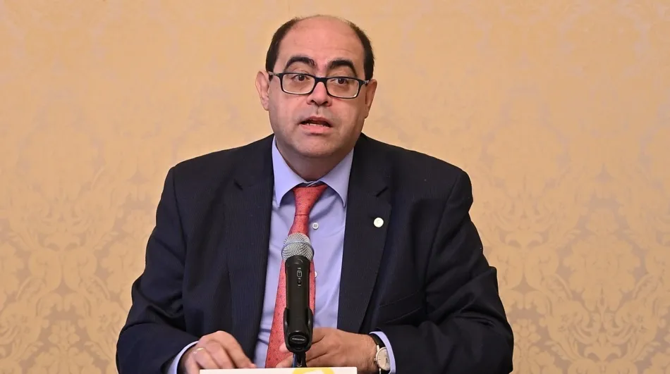 El concejal de Hacienda, Fernando Rodríguez, en la rueda de prensa sobre estas actuaciones