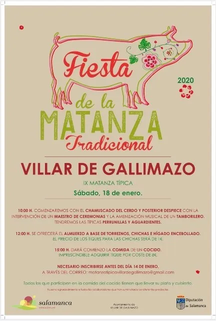 Foto 4 - Cabrillas,&nbsp;Galinduste, Villanueva del Conde y Villar de Gallimazo preparan su Fiesta de la Matanza