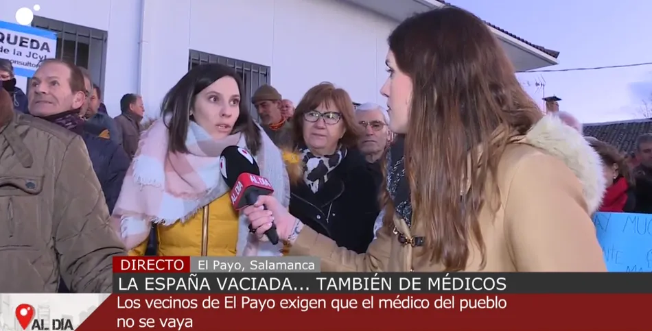 El programa nacional ‘Cuatro Al Día’ se hace eco de la reivindicación sanitaria de El Payo  