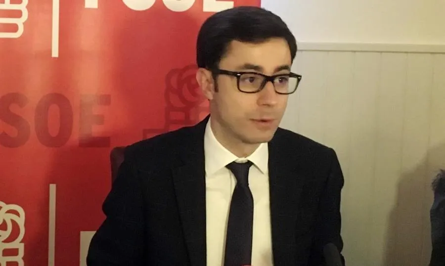 El portavoz del Grupo Municipal Socialista en el Ayuntamiento de Salamanca, José Luis Mateos