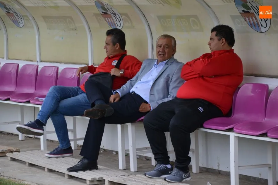 Trejo, Zurita y Mora, en un entrenamiento