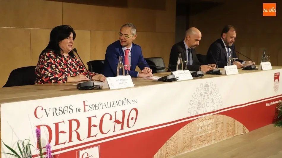 Un momento de la conferencia / Lydia González