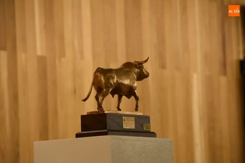 Foto 2 - &lsquo;Barquito&rsquo;, de la ganader&iacute;a Garcigrande,&nbsp;recibe el premio Toro de Oro de la Junta de Castilla ...