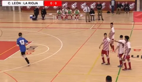 Castilla y León golea a La Rioja en su despedida del Campeonato de España  