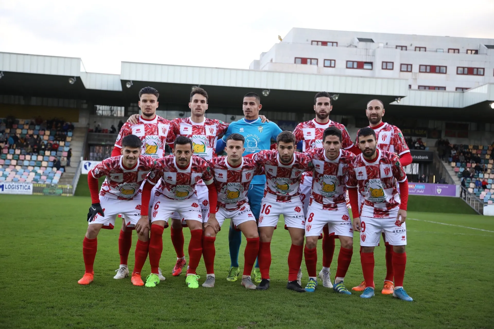 Once titular del Guijuelo frente al Barakaldo / Guijuelo CF