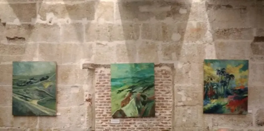 Foto 4 - Las creaciones pict&oacute;ricas de Daniel Mu&ntilde;oz se exponen en la cafeter&iacute;a Las Torres