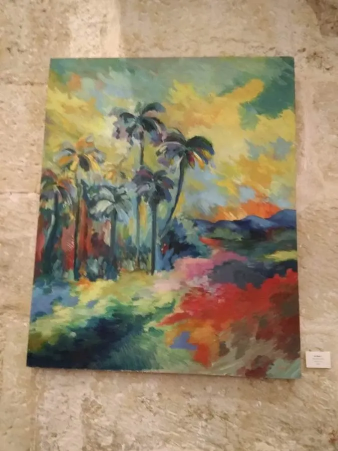 Foto 2 - Las creaciones pict&oacute;ricas de Daniel Mu&ntilde;oz se exponen en la cafeter&iacute;a Las Torres