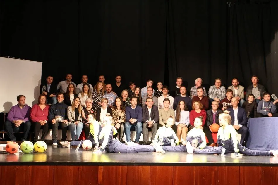 Galardonados en la III edición de los Premios del Deporte de Guijuelo
