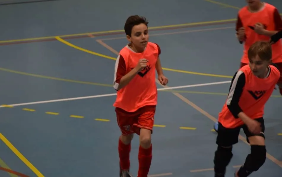 Pablo Uribe disfruta de su primer entrenamiento con la Selección de Castilla y León Sub’12  