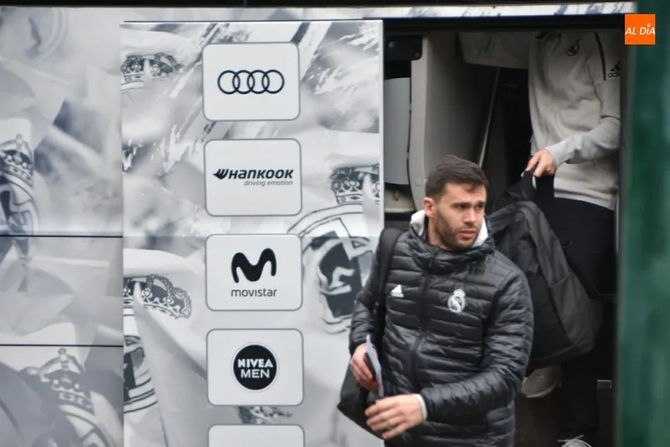 Foto 10 - El Real Madrid levanta pasiones a su llegada a Salamanca