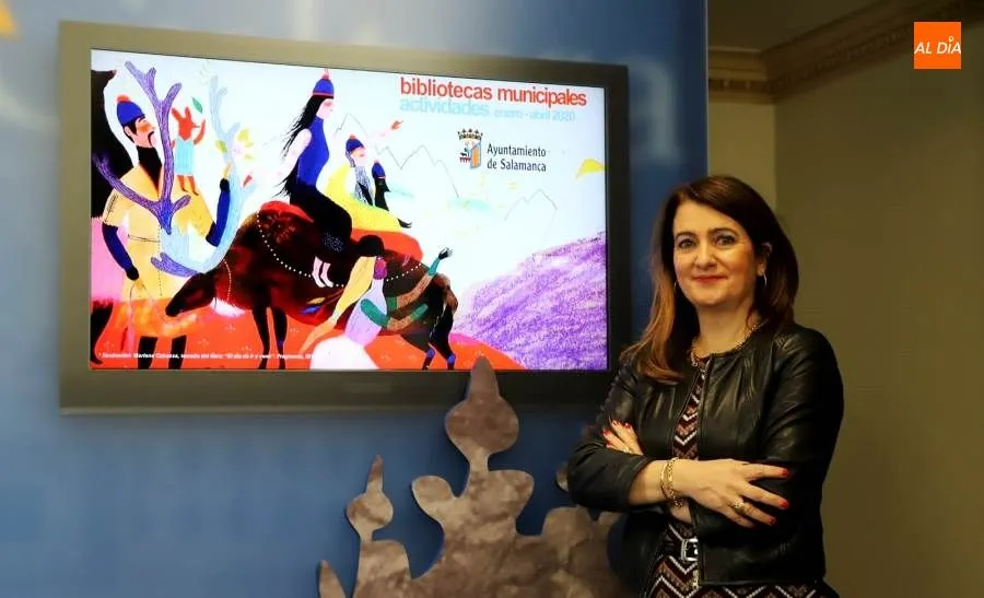 La concejala de Educación y Cultura, María Victoria Bermejo, en la presentación de esta programación. Foto de Lydia González