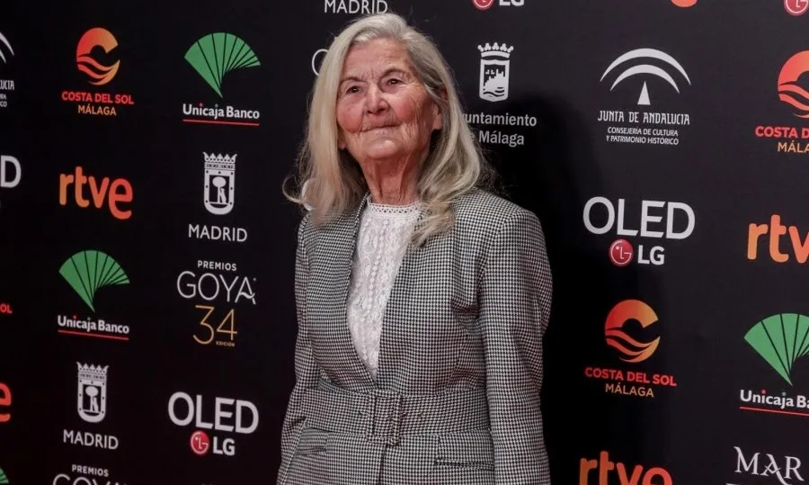 Benedicta Sánchez, en la cena de nominados de los Goya. Foto de EP