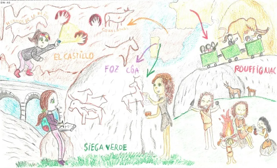 El dibujo de una alumna del CEIP Manuel Moreno, elegido como el mejor del concurso de Adecocir  