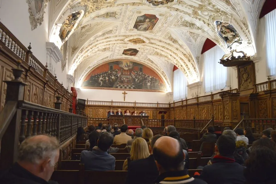 Foto 2 - La rectora de la UPSA presenta el Plan Estrat&eacute;gico 2020-2024 al Claustro Universitario  