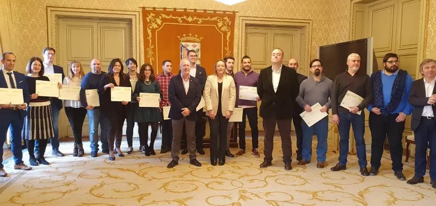 Las veinte empresas seleccionadas en esta primera edición, provienen de diferentes sectores de actividad, entre los que predominan actividades comerciales e industriales