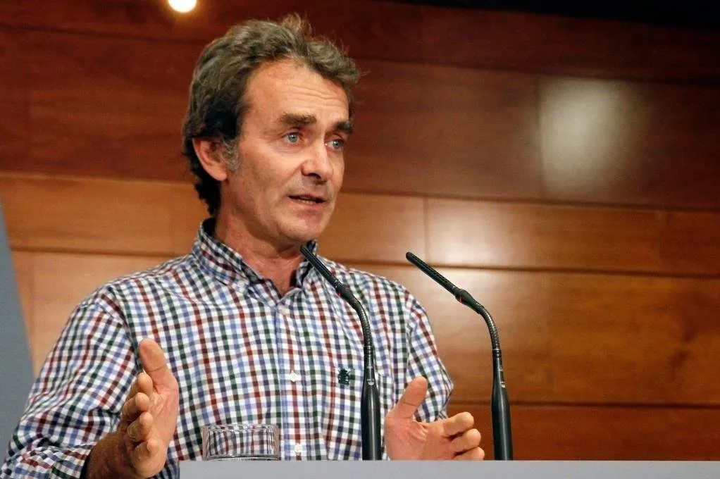 El director del Centro de Coordinación y Emergencias Sanitarias del Ministerio de Sanidad, Fernando Simón. Foto: EP