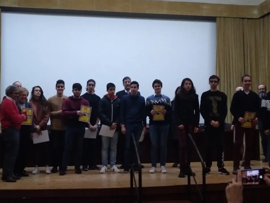 Foto 2 - Carlos Gonz&aacute;lez, del Colegio Santa Teresa de Jes&uacute;s, ganador de la fase local de la Olimpiada de...