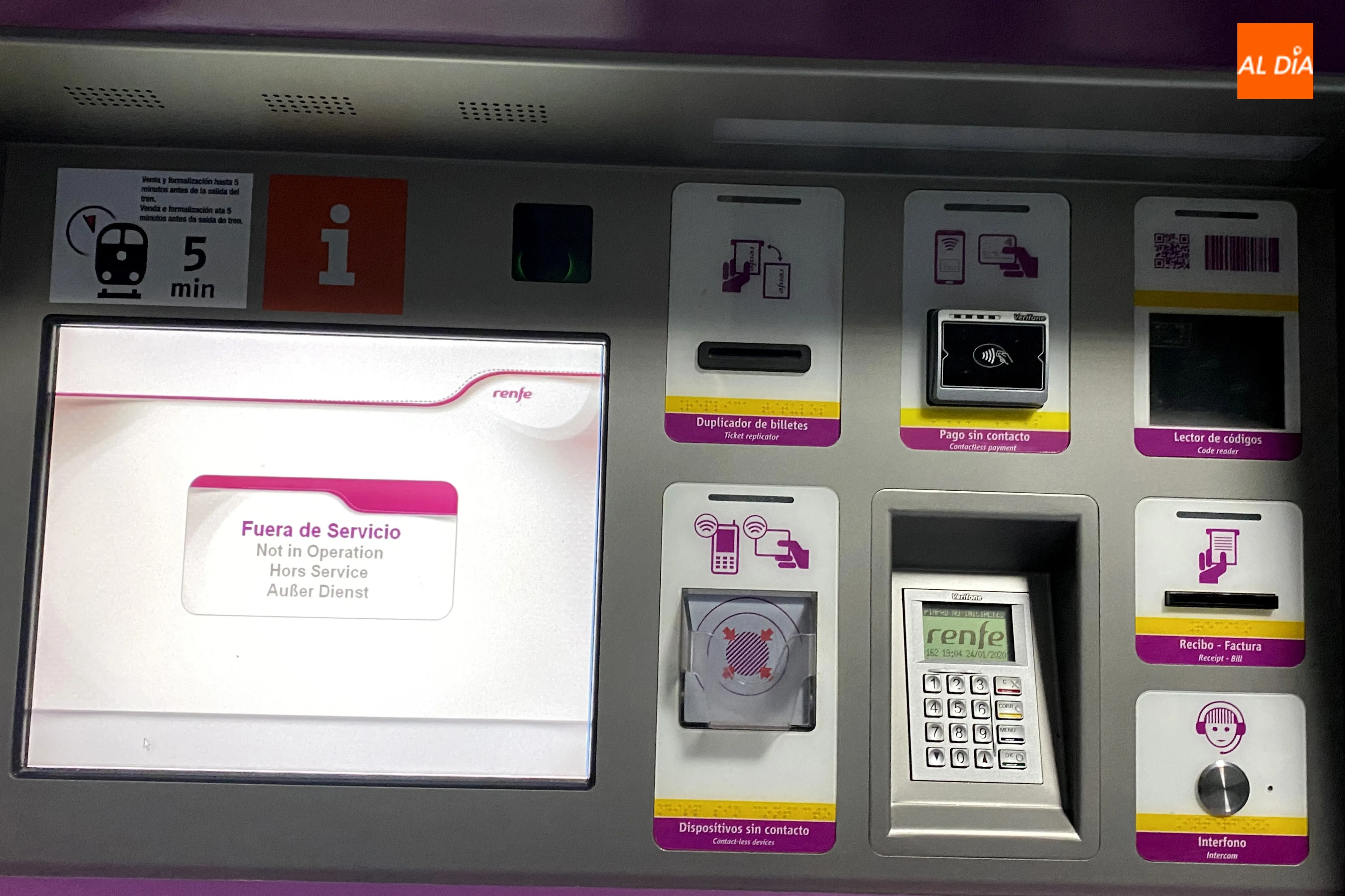 Foto 2 - La taquilla de la estaci&oacute;n de tren retoma la venta desde la pr&oacute;xima semana