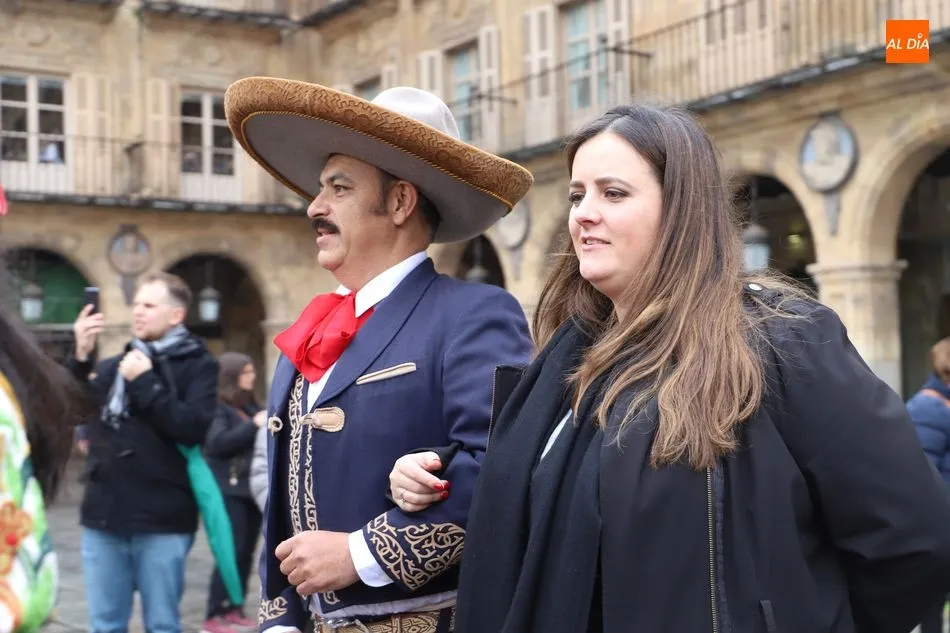 Foto 8 - Salamanca da la bienvenida a los charros de Jalisco