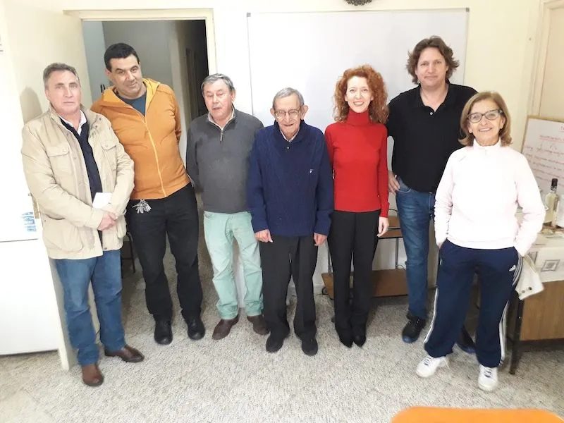 Ana Suárez visita la Casa de Acogida del sacerdote Antonio Romo