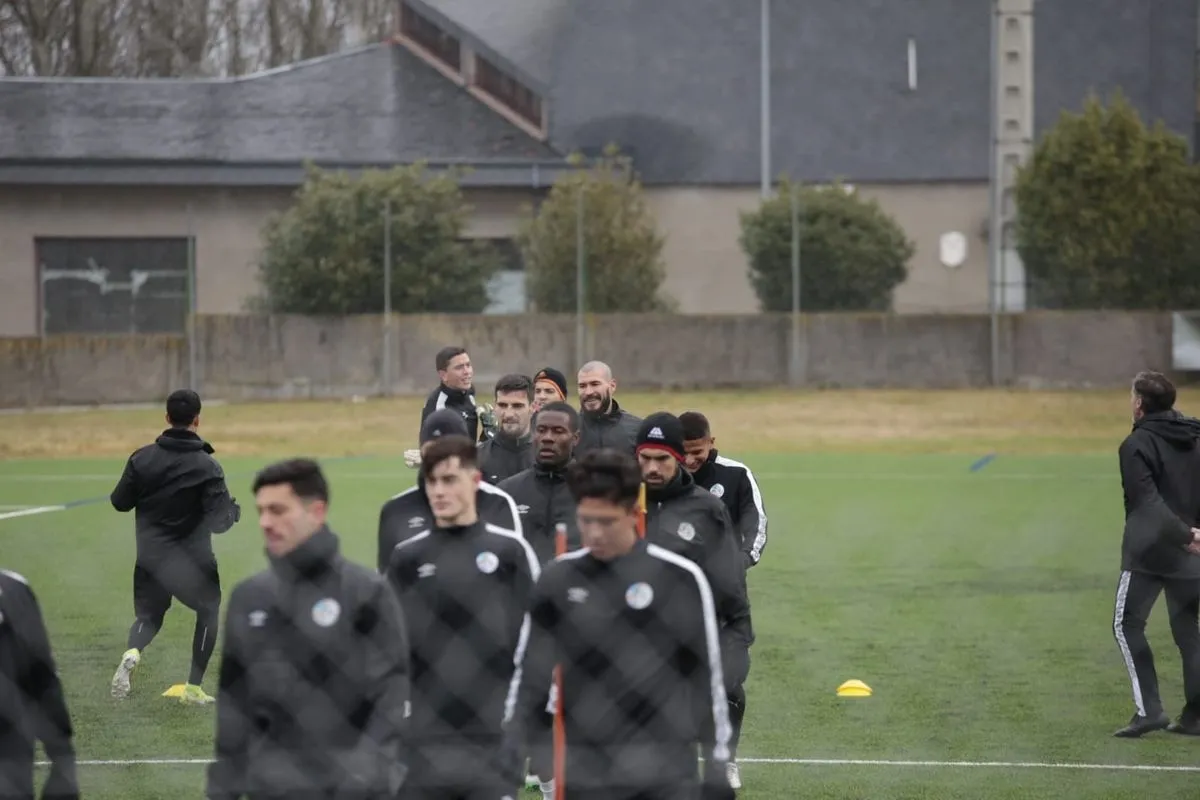 Un entrenamiento anterior en el Tori / Salamanca UDS