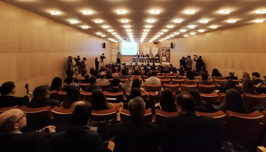 Jornada de 12 meses cuidándoT en Salamanca, con la presencia de Juan Manuel Corchado, catedrático del área de Ciencias de la Computación e Inteligencia Artificial de la USAL. Foto EP