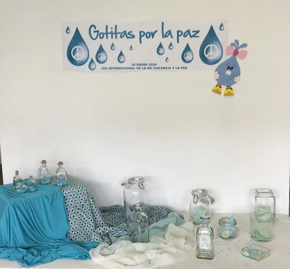 El Centro Cultural de Guijuelo acoge la actividad ‘Gotitas por la paz’